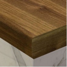 Upstand for  Dark Select Walnut Worktop 1.5m Long Suitable for 30mm and 40mm