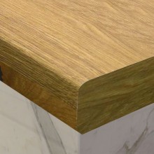 Upstand for Honey Longbarr Oak Worktop 1.5m Long Suitable for 30mm and 40mm 